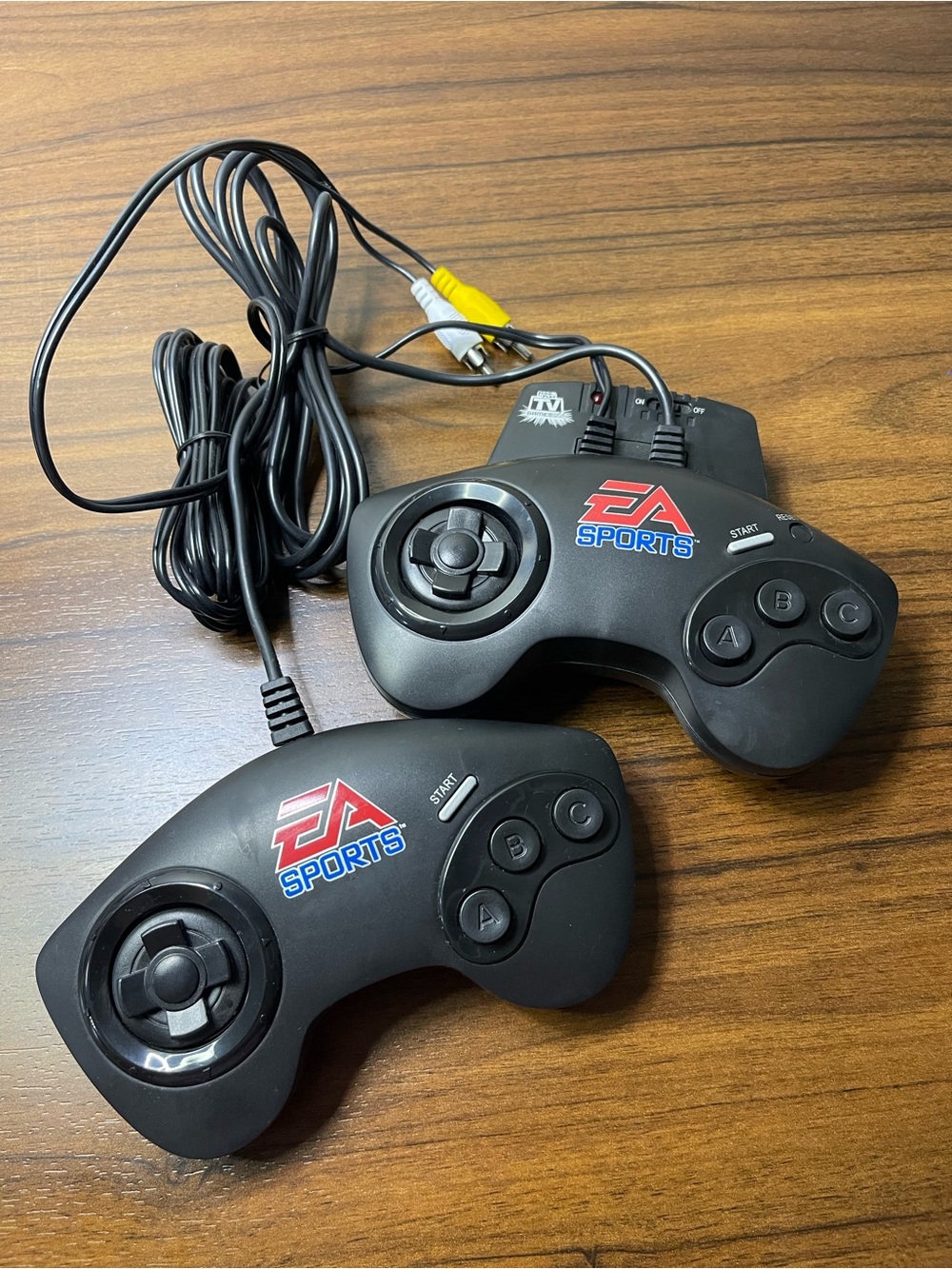 EA SPORTS Black Wired Game Controllers - Twin Pack